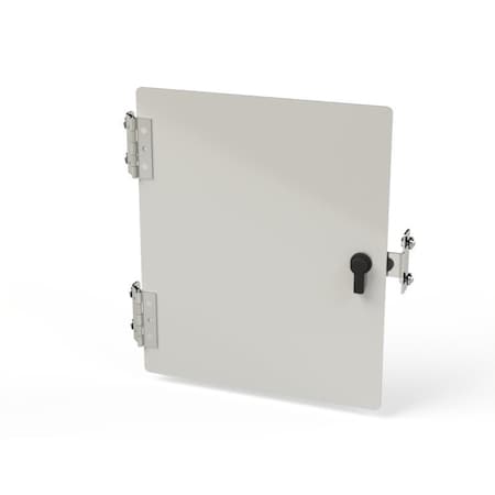 Saginaw Control & Engineering Panel, 12-1/2 in. H x 10-1/2 in. W x 0.08 in. L, Carbon Steel SCE-DFJ1412